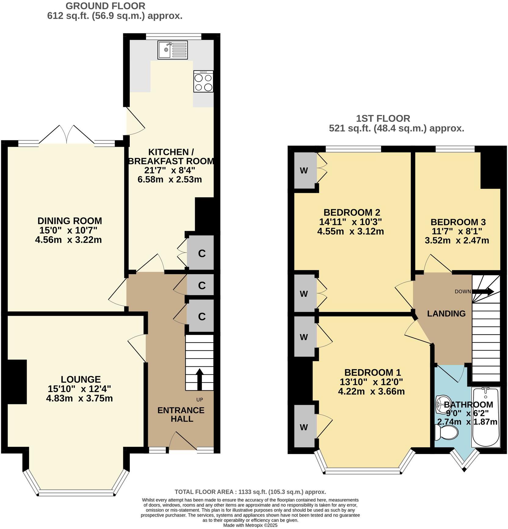Holdenhurst Avenue, London, N12 floorplan