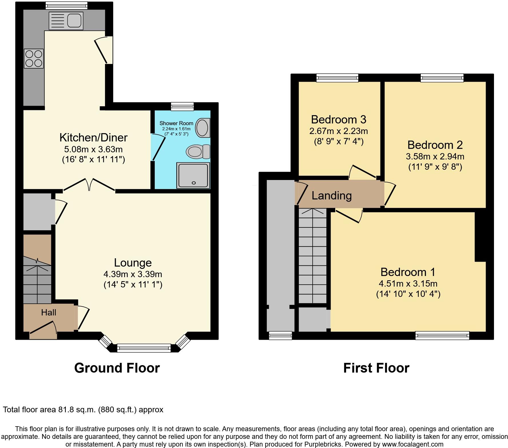 Sedgemoor Road, Liverpool, L11 floorplan