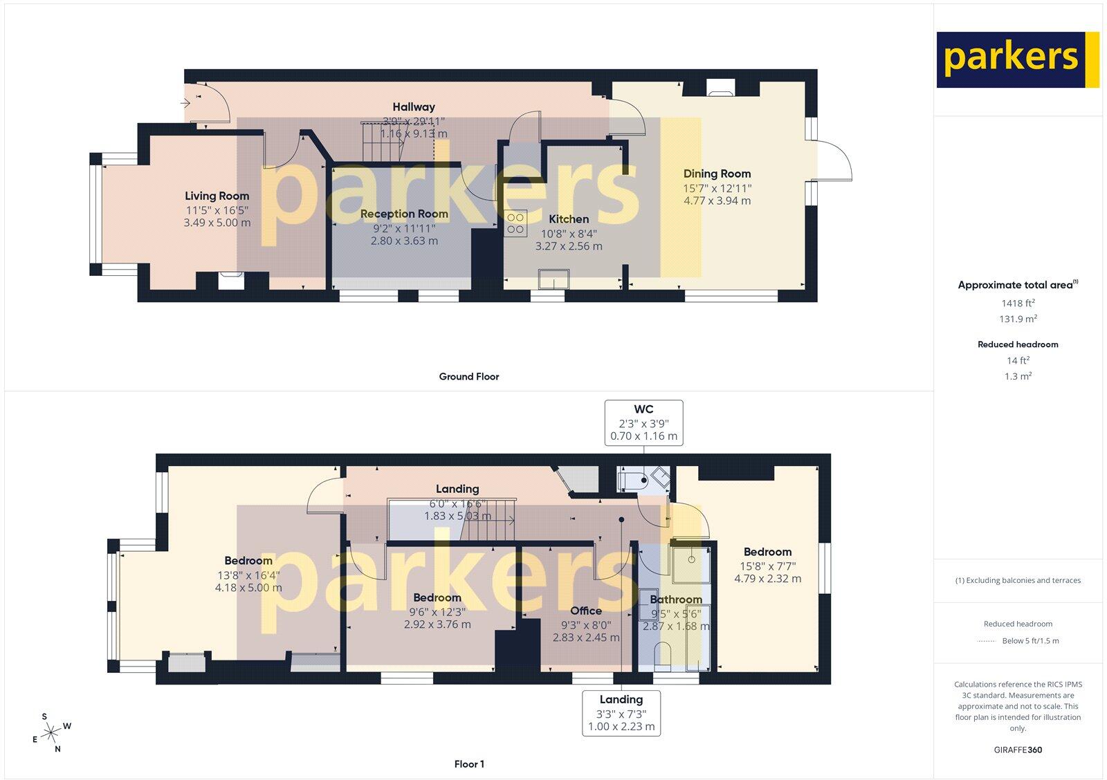 Lorne Street, Reading, Berkshire, RG1 floorplan