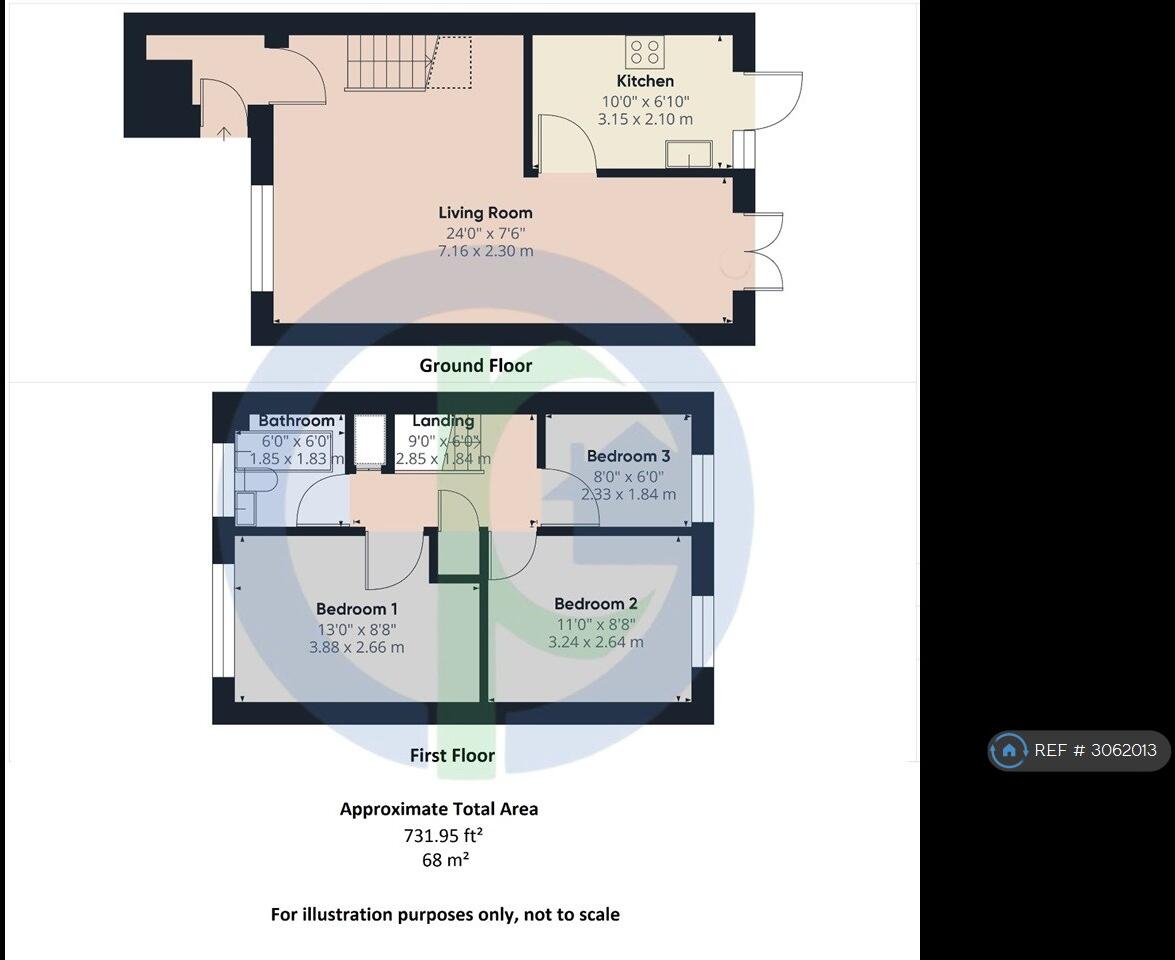 Daintry Close, Harrow, HA3 floorplan