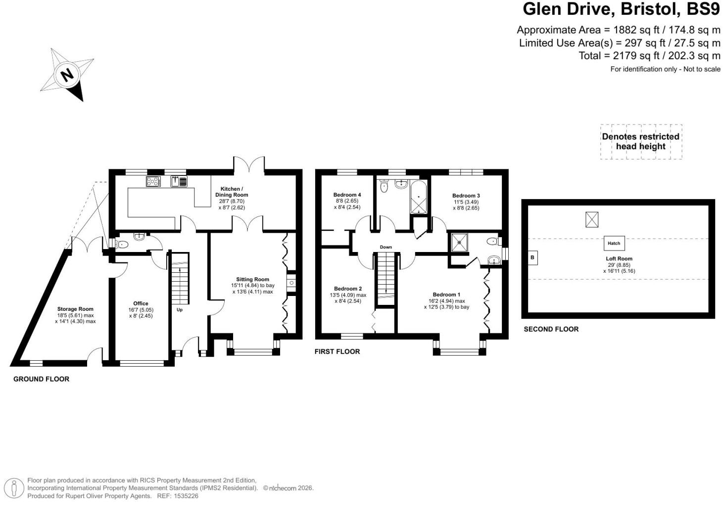 Glen Drive, Bristol, BS9 floorplan