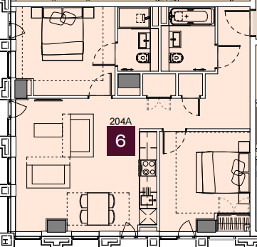 250 Great Ancoats Street, Manchester, M4 floorplan