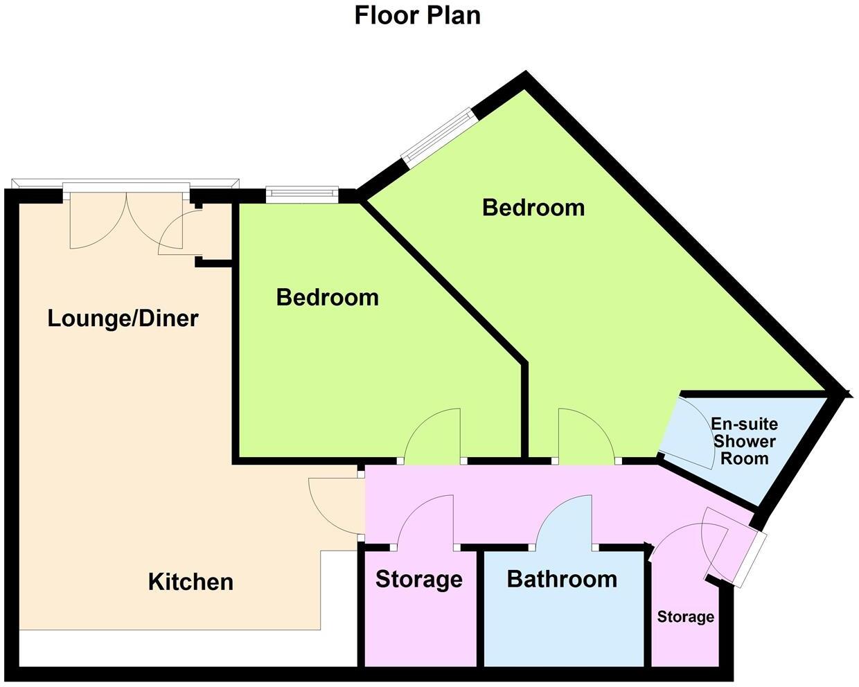 Cambrian Way, Worthing floorplan
