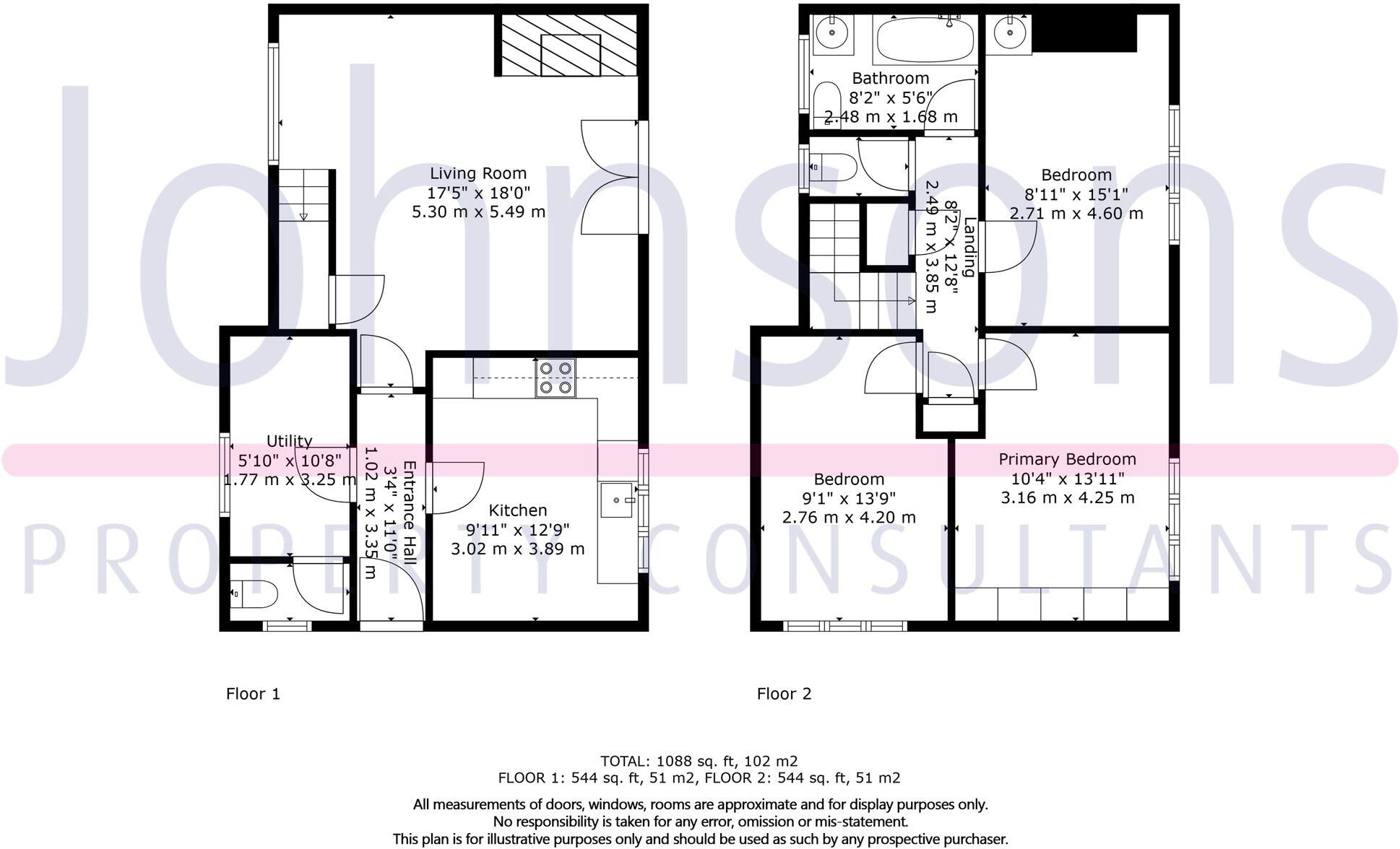 Brookside, Evesham, WR11 floorplan
