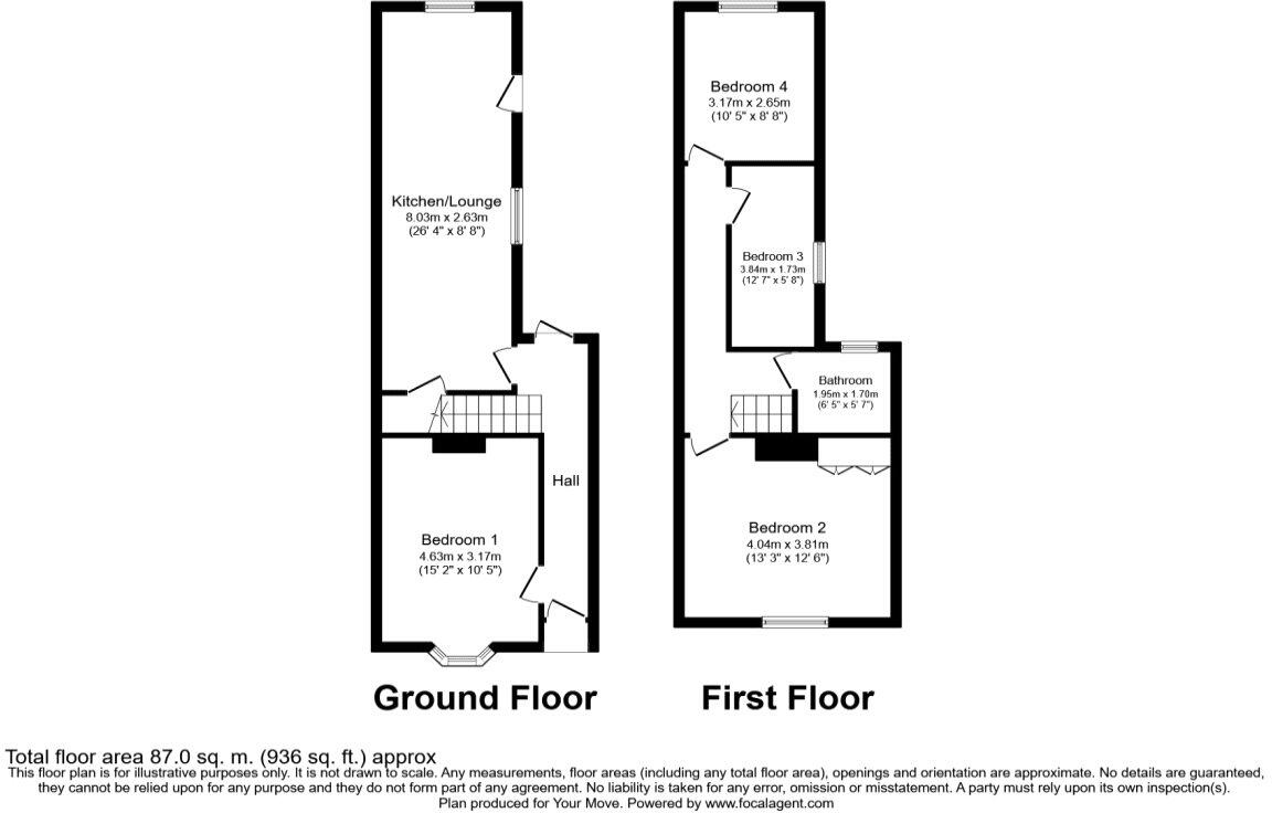 Orchard Road, Southsea, Hampshire, PO4 floorplan