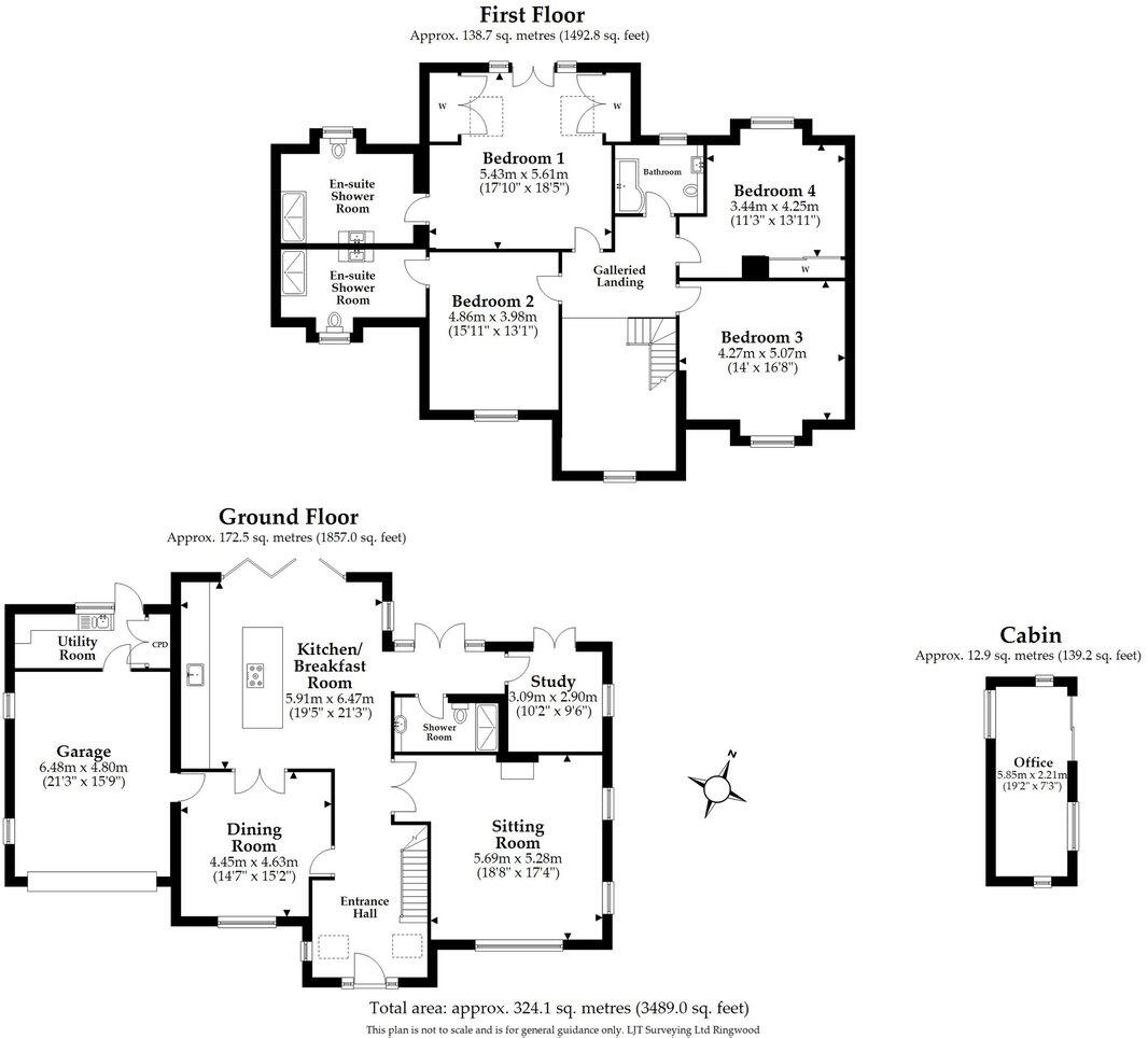 Beaufoys Avenue, Ferndown, BH22 floorplan