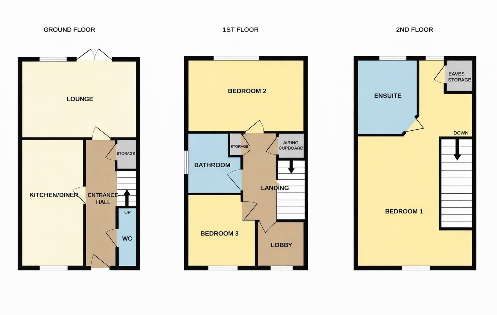 Hope Close, Peterborough, PE3 floorplan