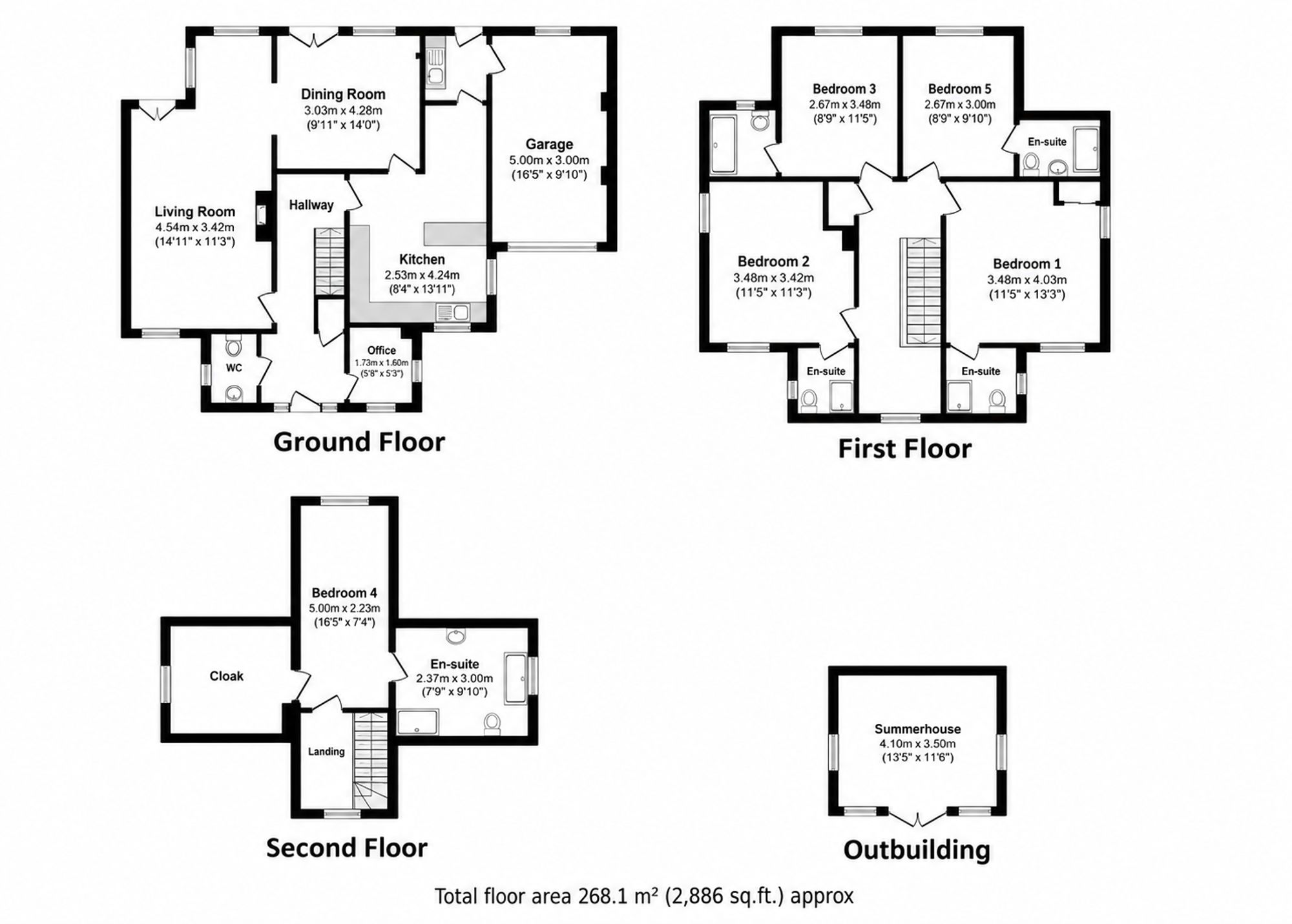 Little Trodgers Lane, Mayfield, TN20 floorplan