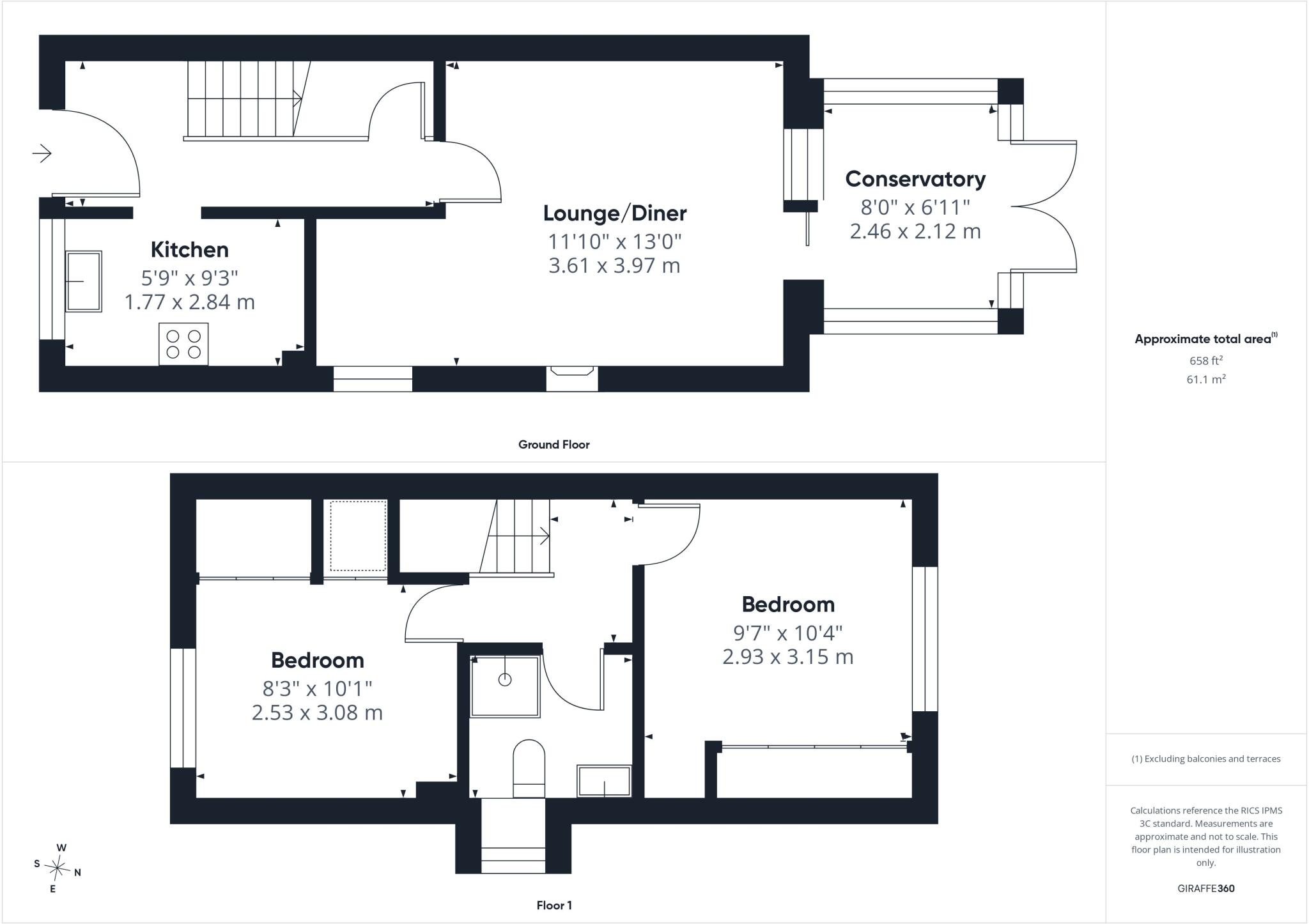30, Willow Way, Christchurch, Dorset, BH23 floorplan