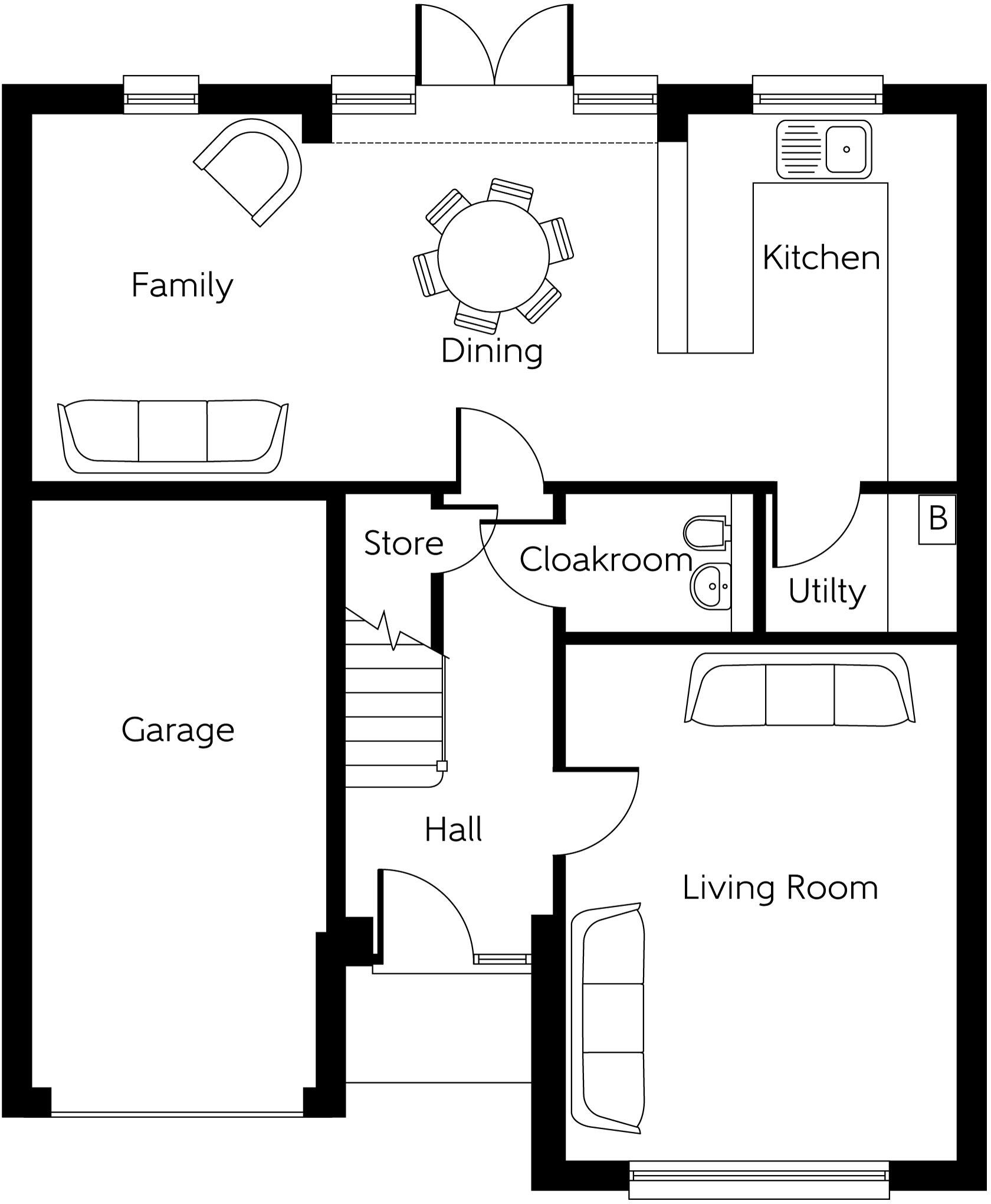 Wyvern Road, 
Skipton,
Yorkshire,
BD23 3BT floorplan