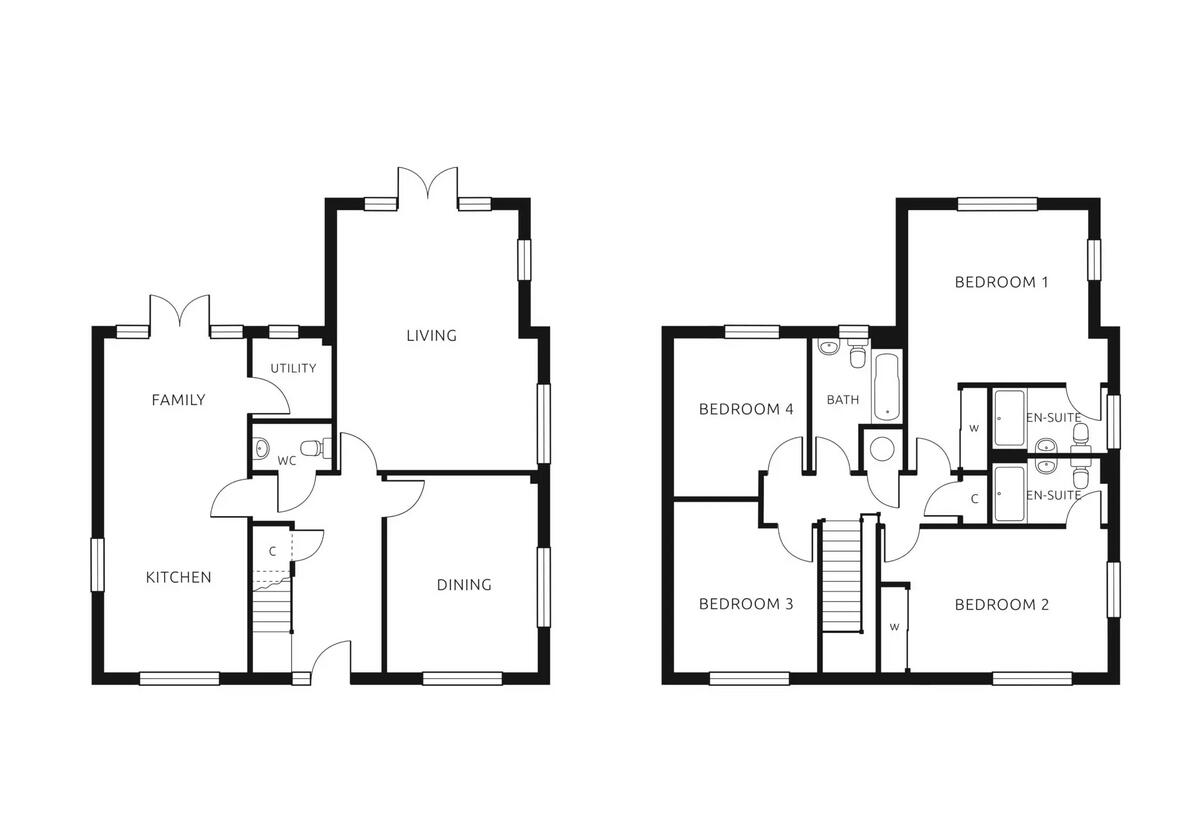 Ashfield Park, Elmswell, Bury St Edmunds floorplan
