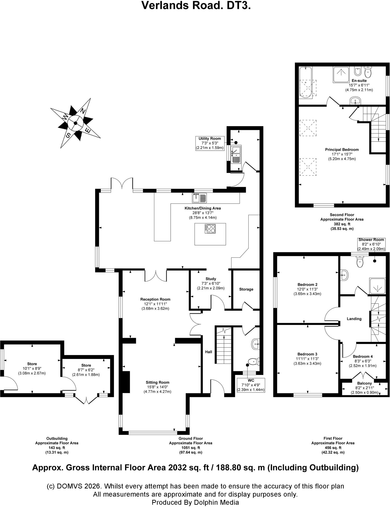 Preston, Weymouth floorplan