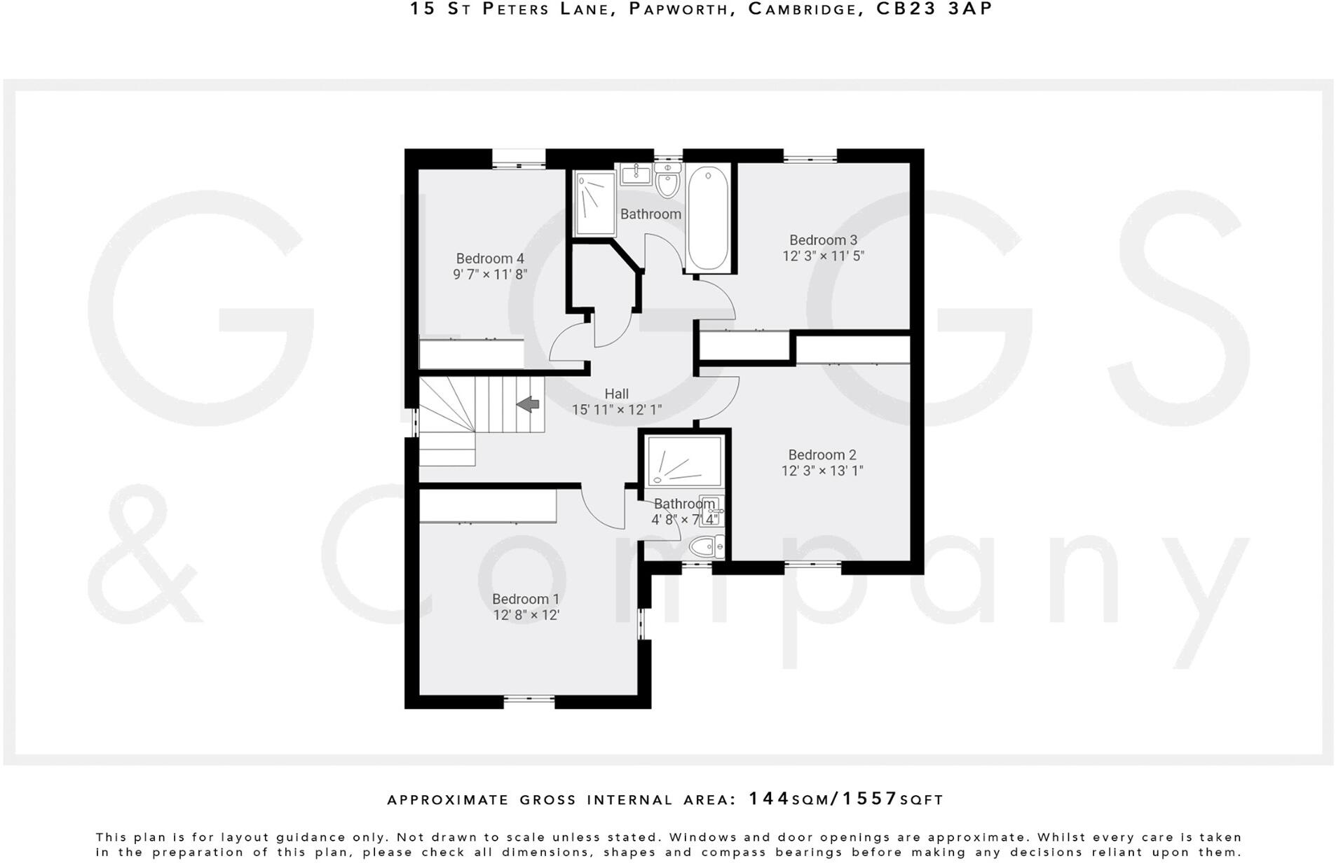 St. Peters Lane, Papworth Everard, Cambridge floorplan