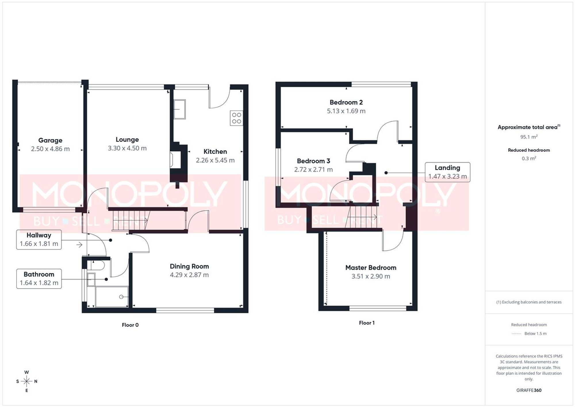 Top Llan Road, Glan Conwy, LL28 floorplan
