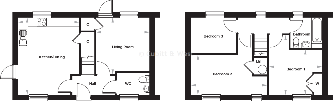 Maltese Close, Maidstone, Kent floorplan