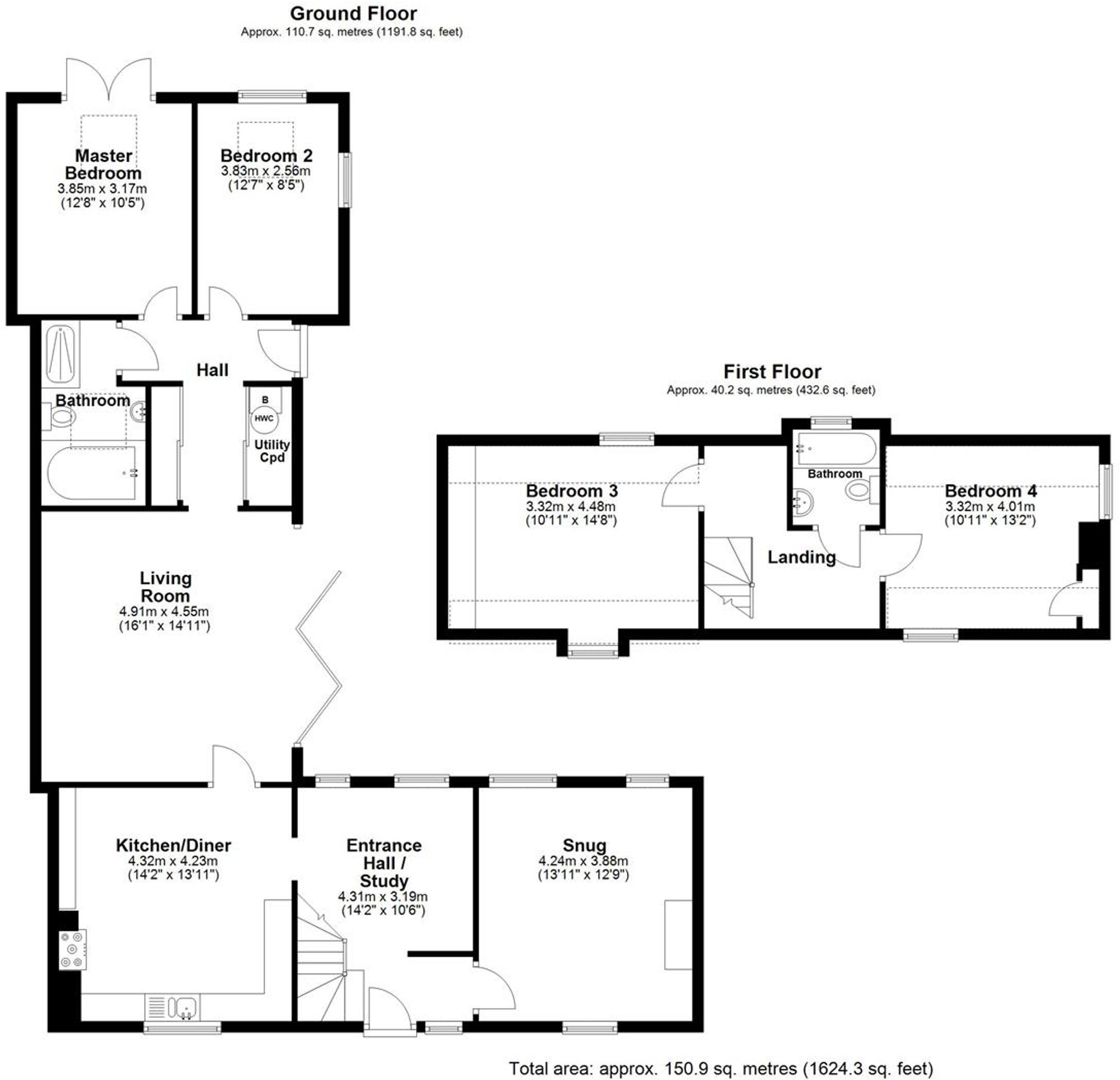 Little Green, Cheveley, CB8 floorplan