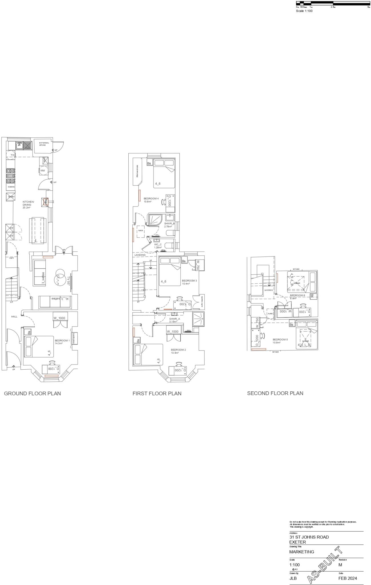 31 St Johns Road EX1 2HR floorplan