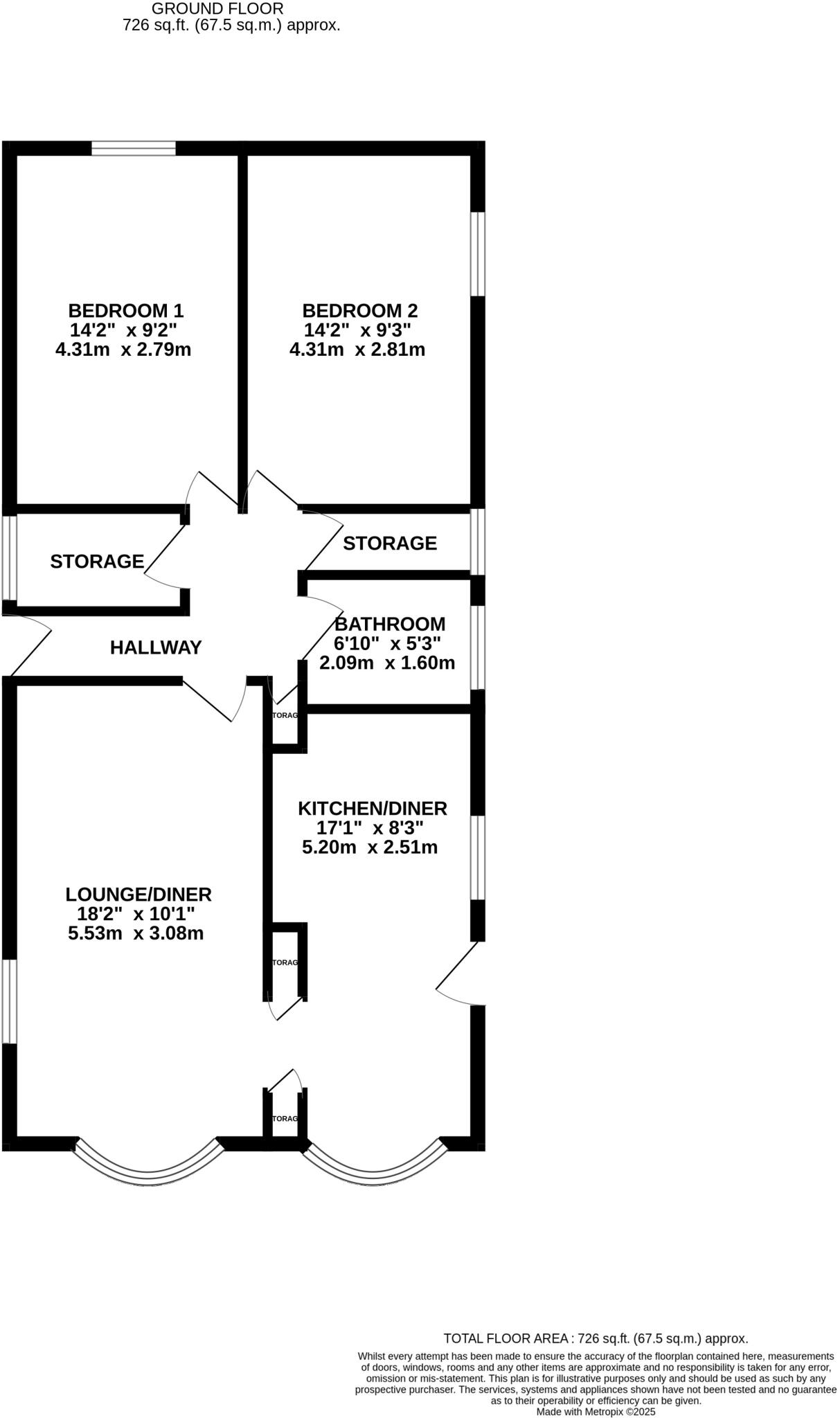 Lighthouse Park, Newport, NP10 floorplan
