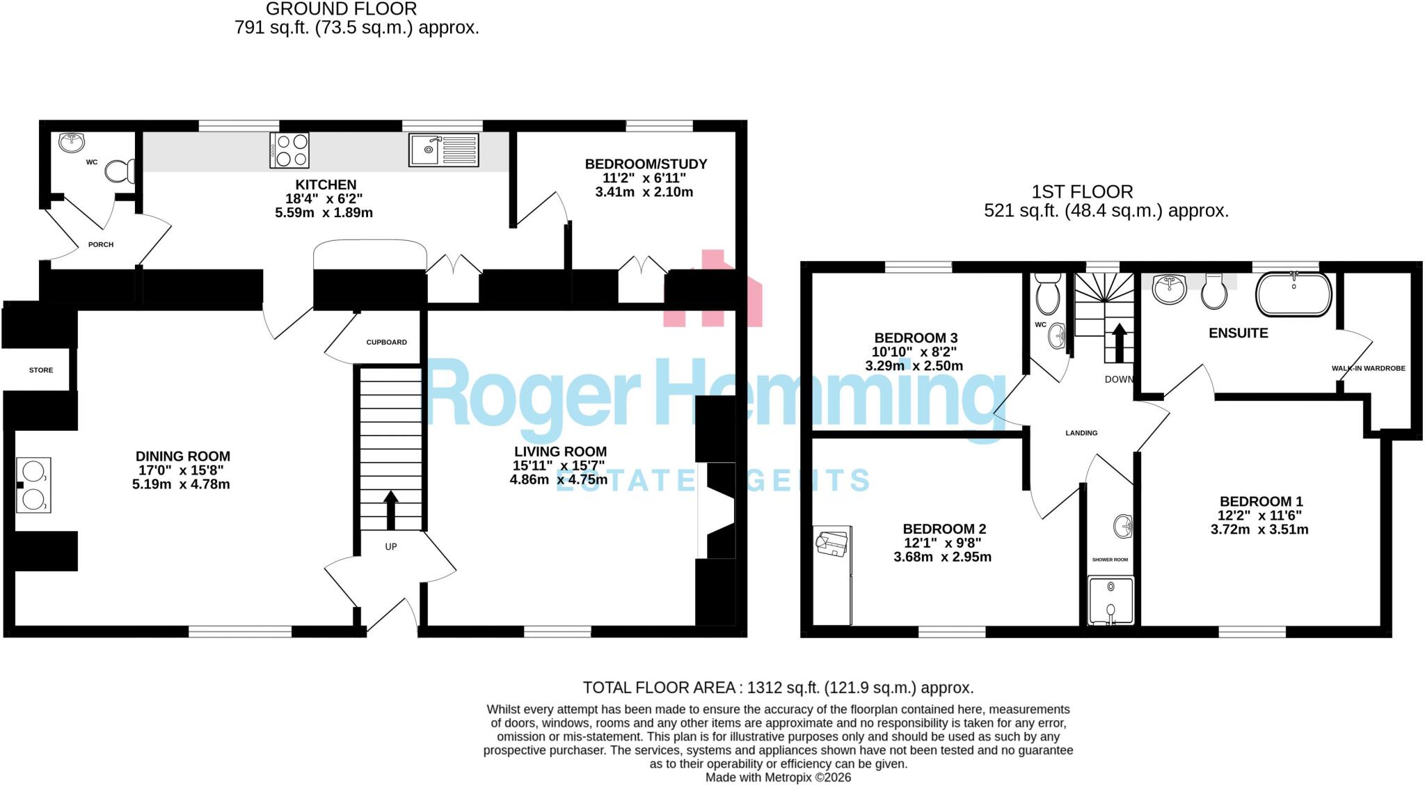 Kerswell, Cullompton floorplan