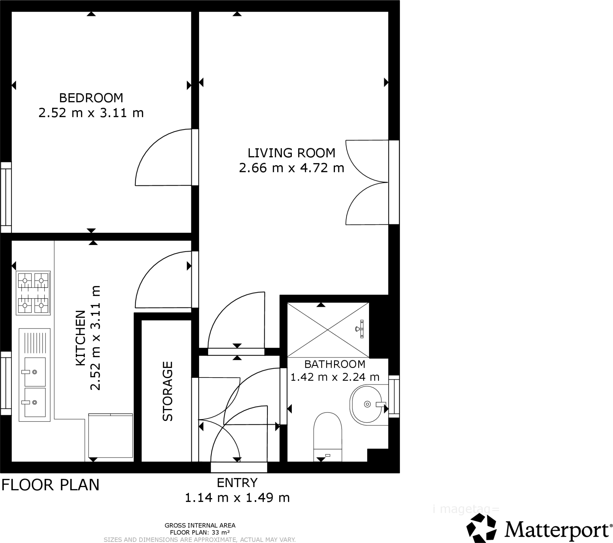 Conisborough Way, WF9 floorplan