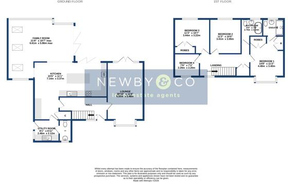 Somerset Drive, Glenfield, Leics floorplan
