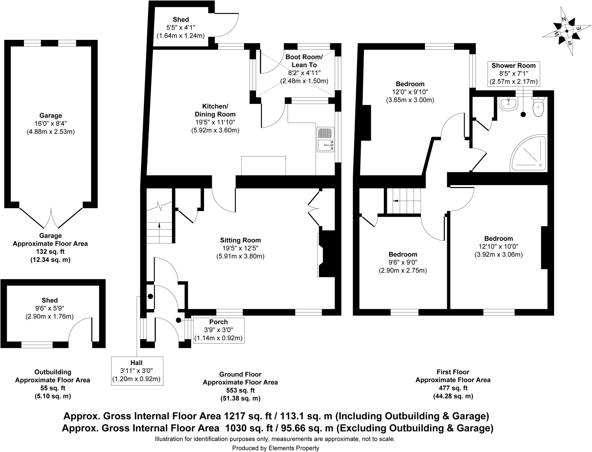 Campden Lane, Willersey, Broadway, Worcestershire, WR12 floorplan