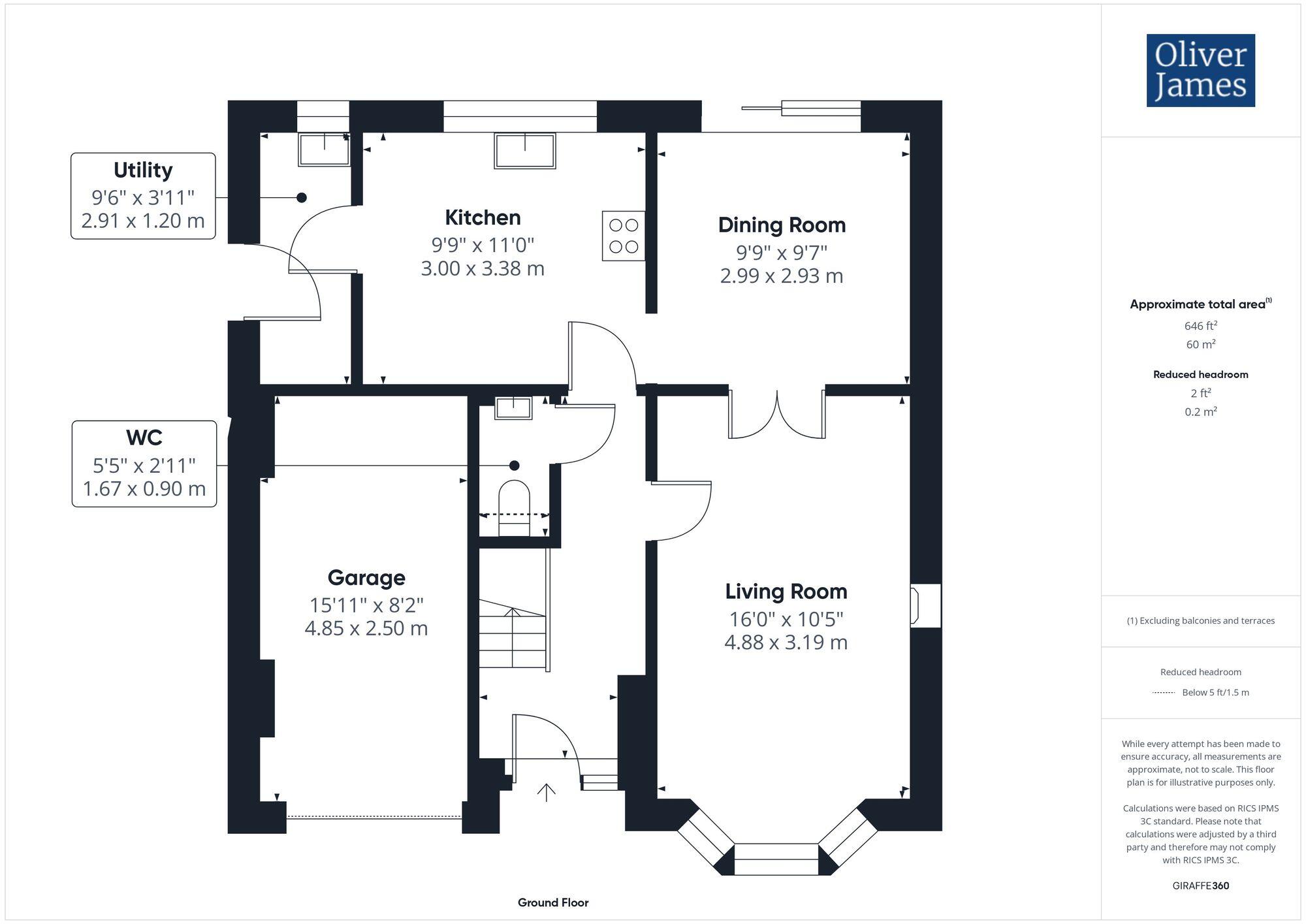 6, The Maltings, Sawtry, Cambridgeshire. floorplan