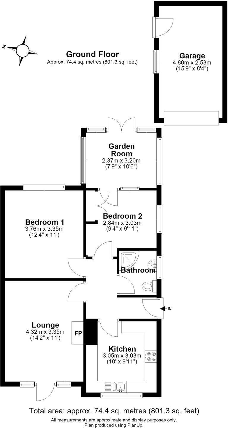 Redhill Road, Harrogate, HG1 floorplan