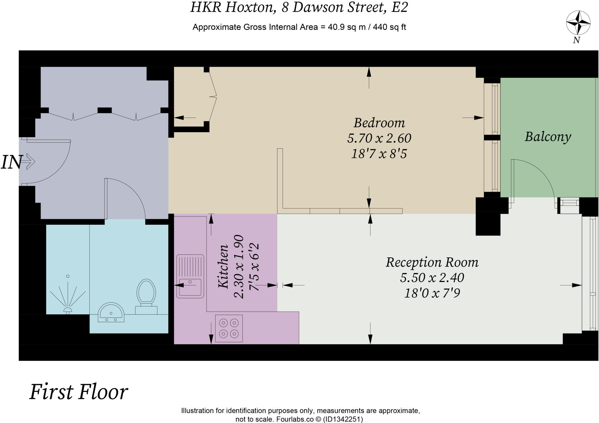 Hoxton, Dawson Street London E2 floorplan
