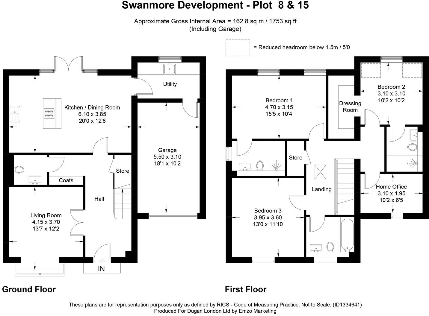 The Lakes, Swanmore floorplan