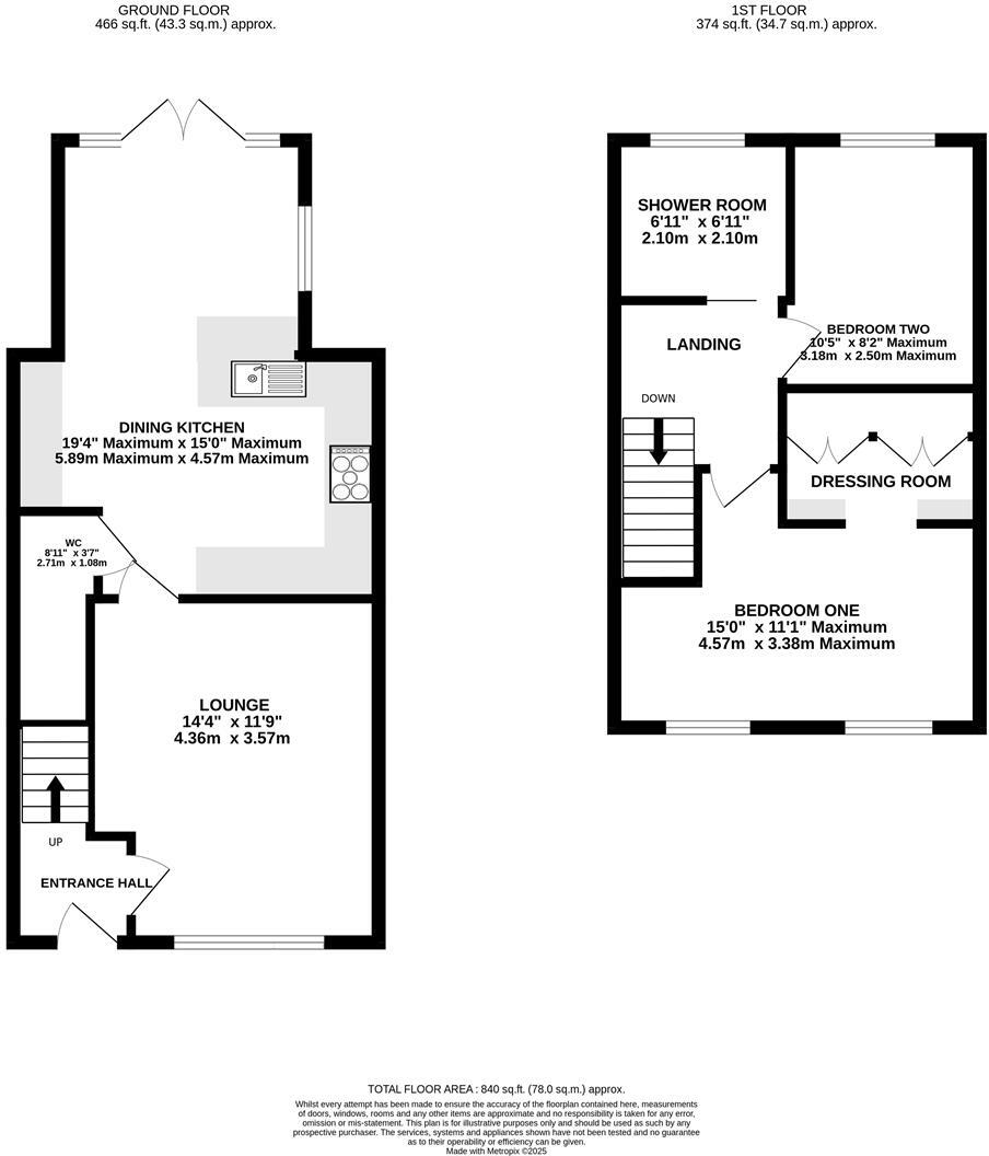 Plumbs Fold, Barnton, Northwich floorplan