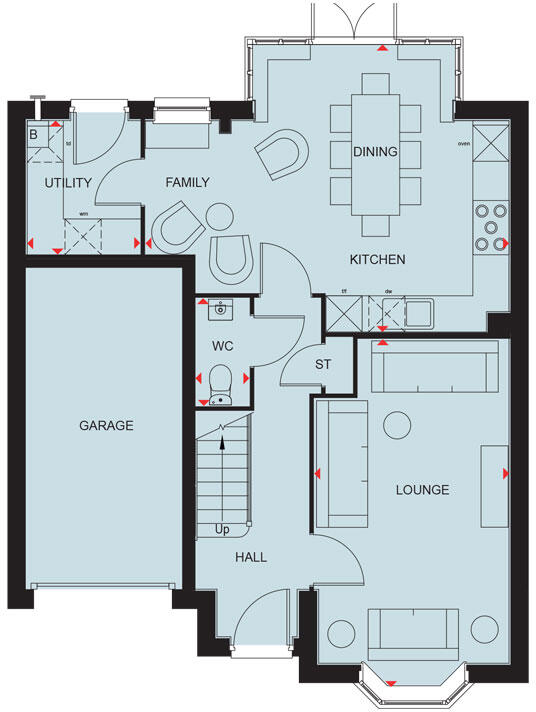 Baffin Way,
Brough,
East Riding of Yorkshire, HU15 1WP floorplan