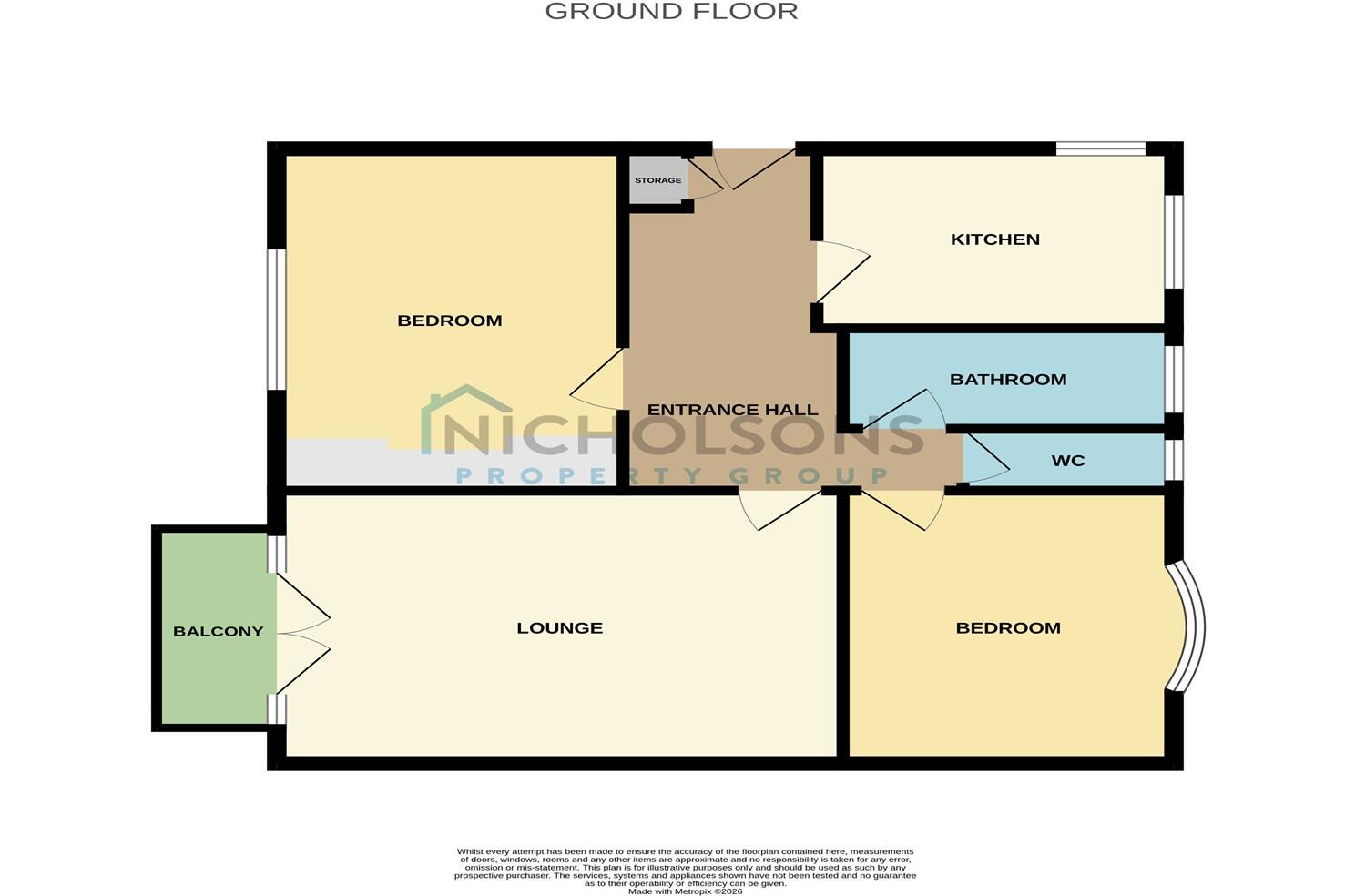 St Oswalds Court, Filey floorplan