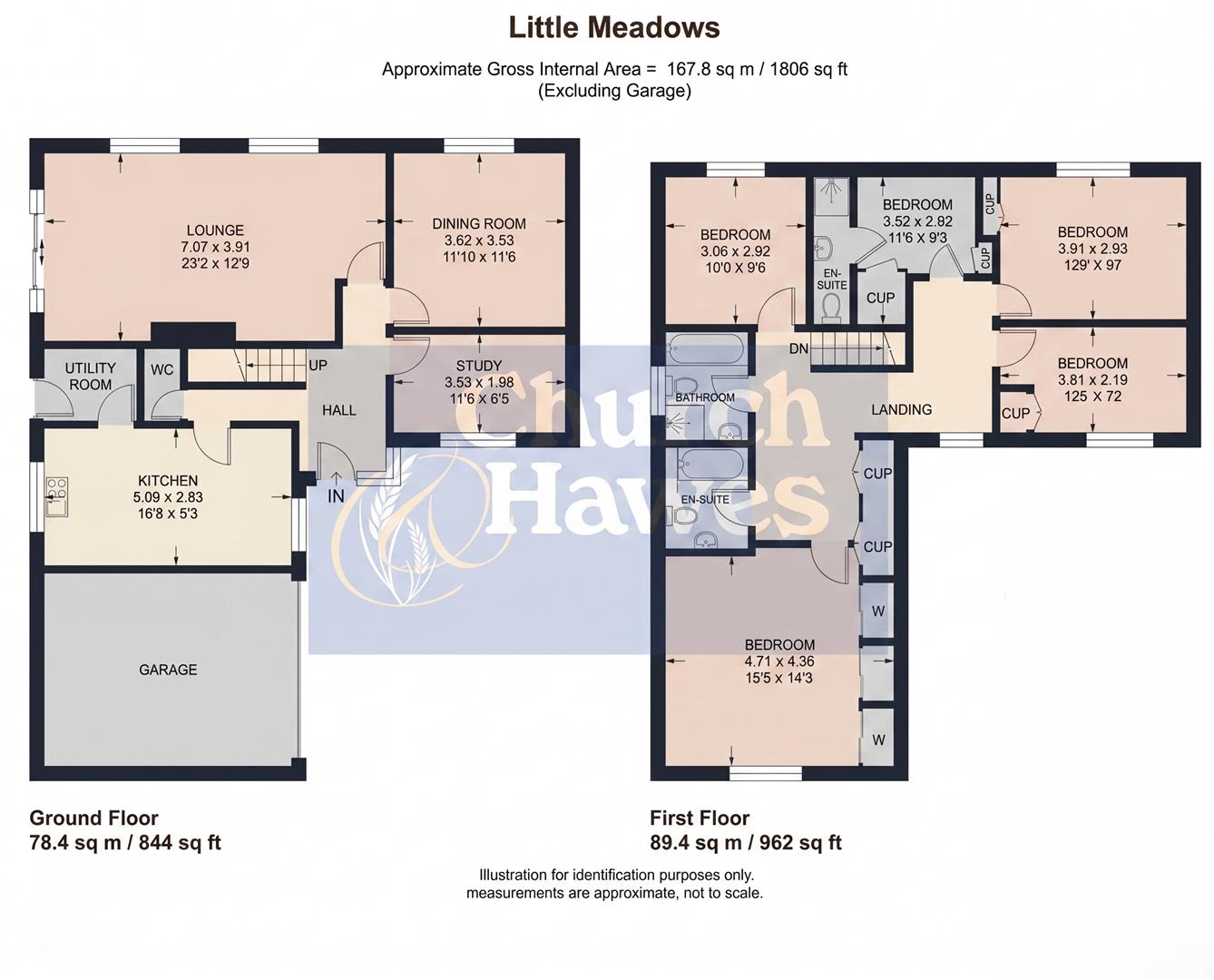 Conduit Lane, Woodham Mortimer floorplan