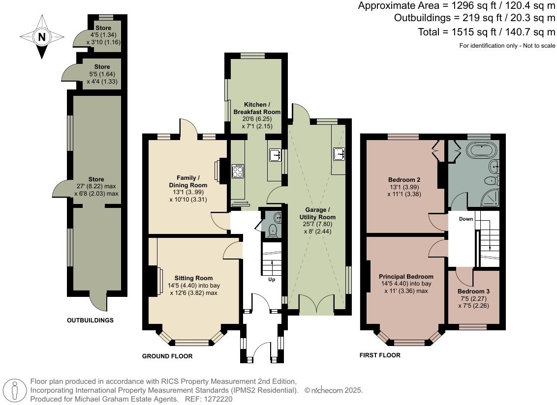 Molivers Lane, Bromham, Bedfordshire, MK43 floorplan