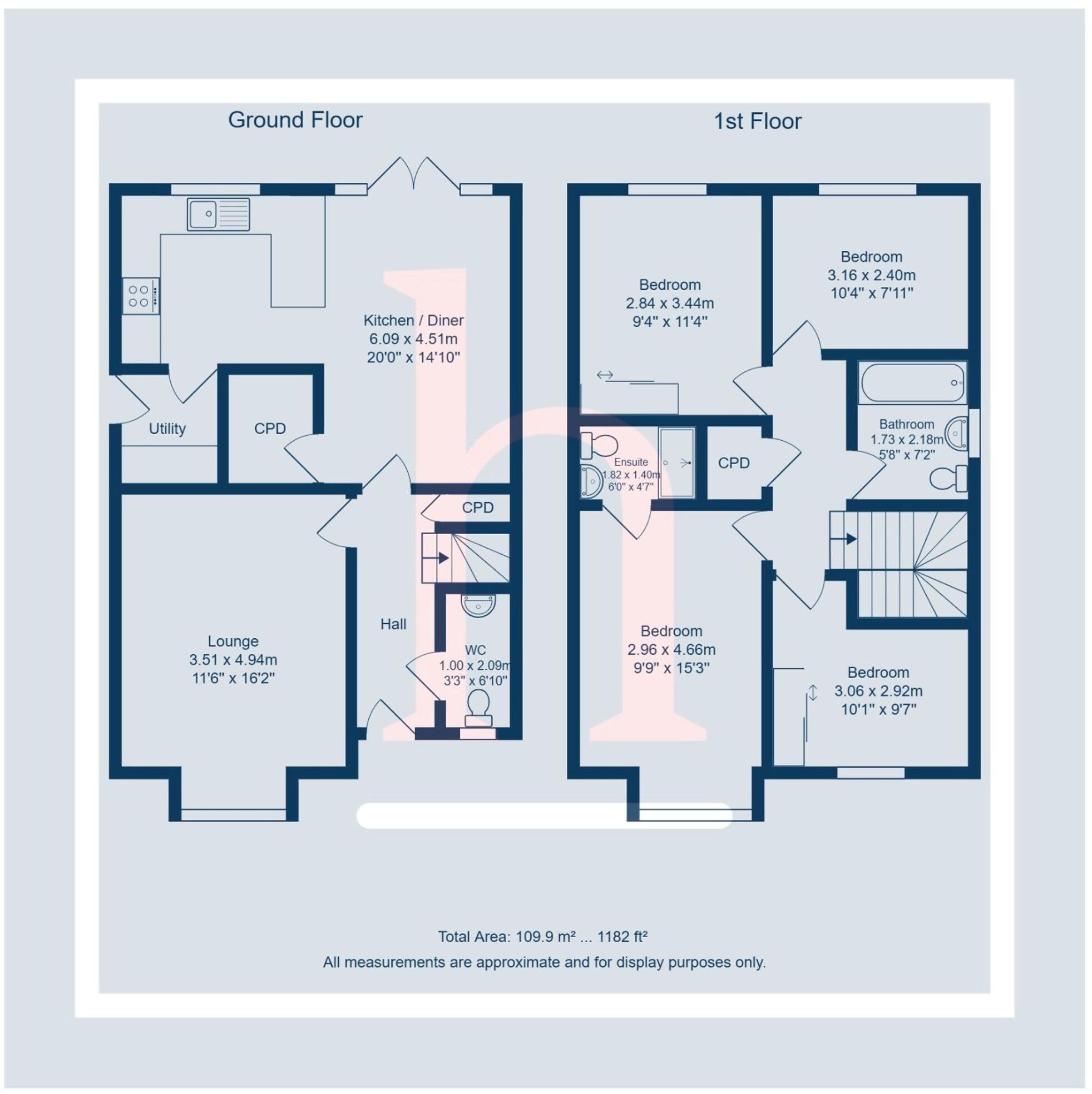 Gorse Road, Upton, CH49 floorplan