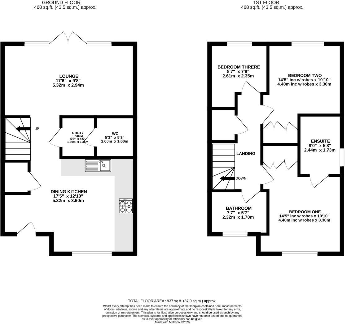 Waterfield Road, Malpas floorplan
