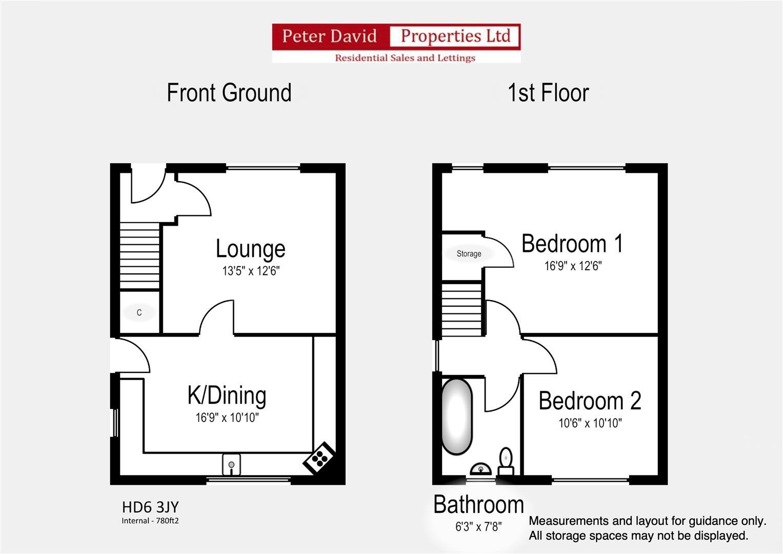 Malham Road, Brighouse floorplan