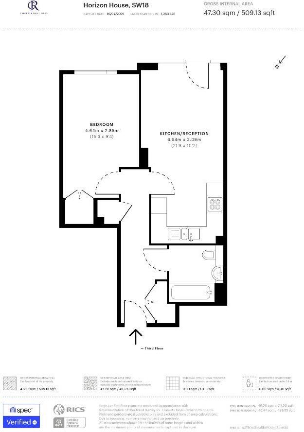 Horizon House, Juniper Drive, London floorplan