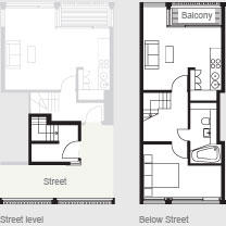 7 Hague Street, Park Hill, Sheffield, S2 floorplan