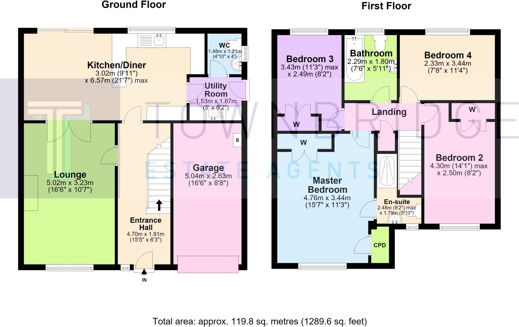 White Park Close, Middlewich floorplan
