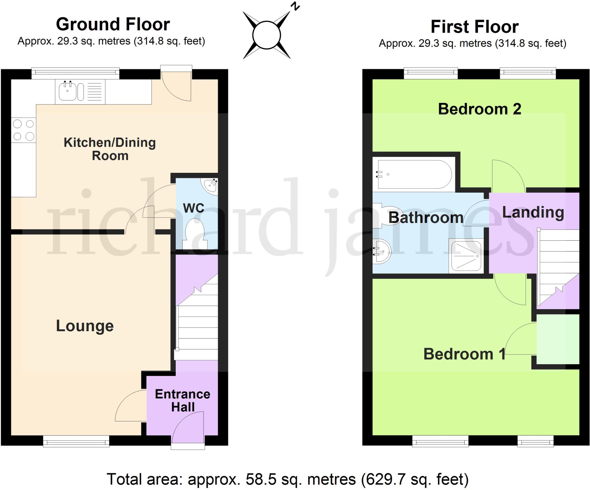 Jubilee Gardens, Rushden floorplan