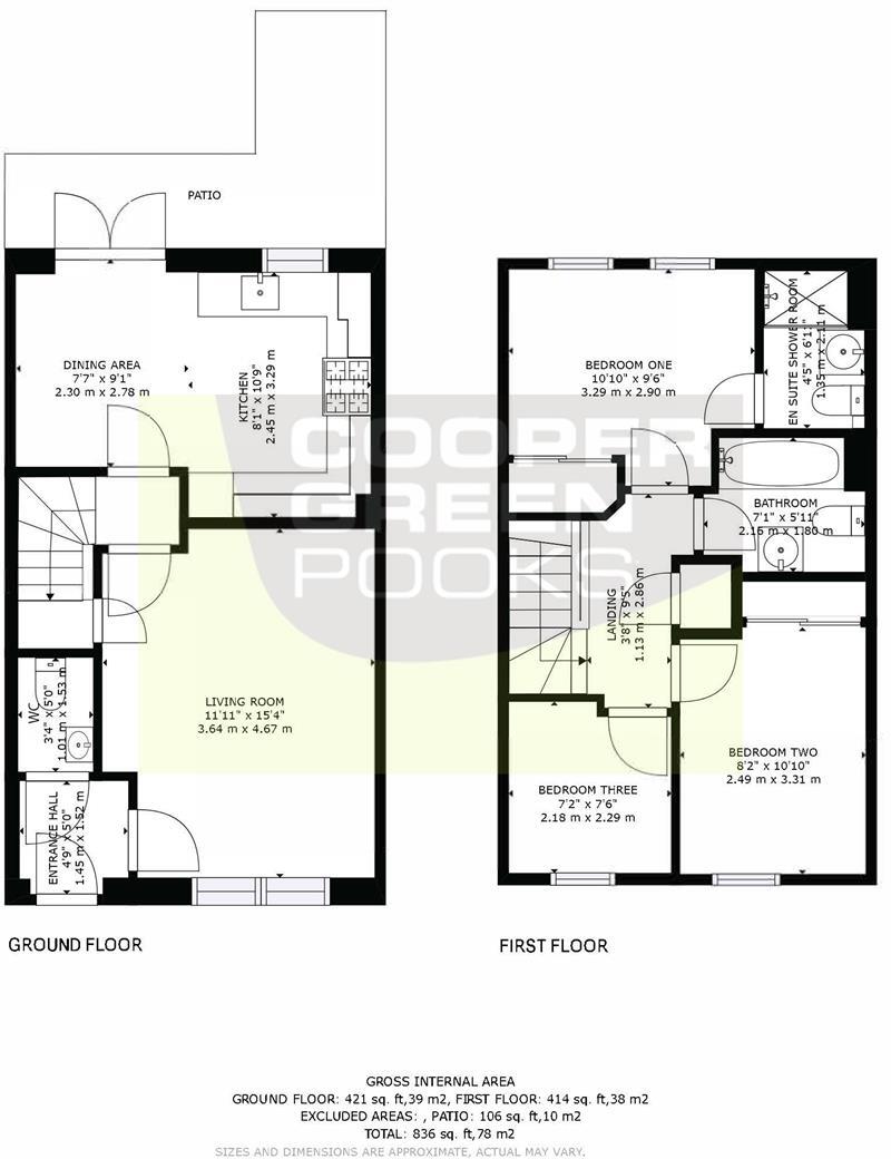 Morris Grove, Bicton Heath, Shrewsbury floorplan