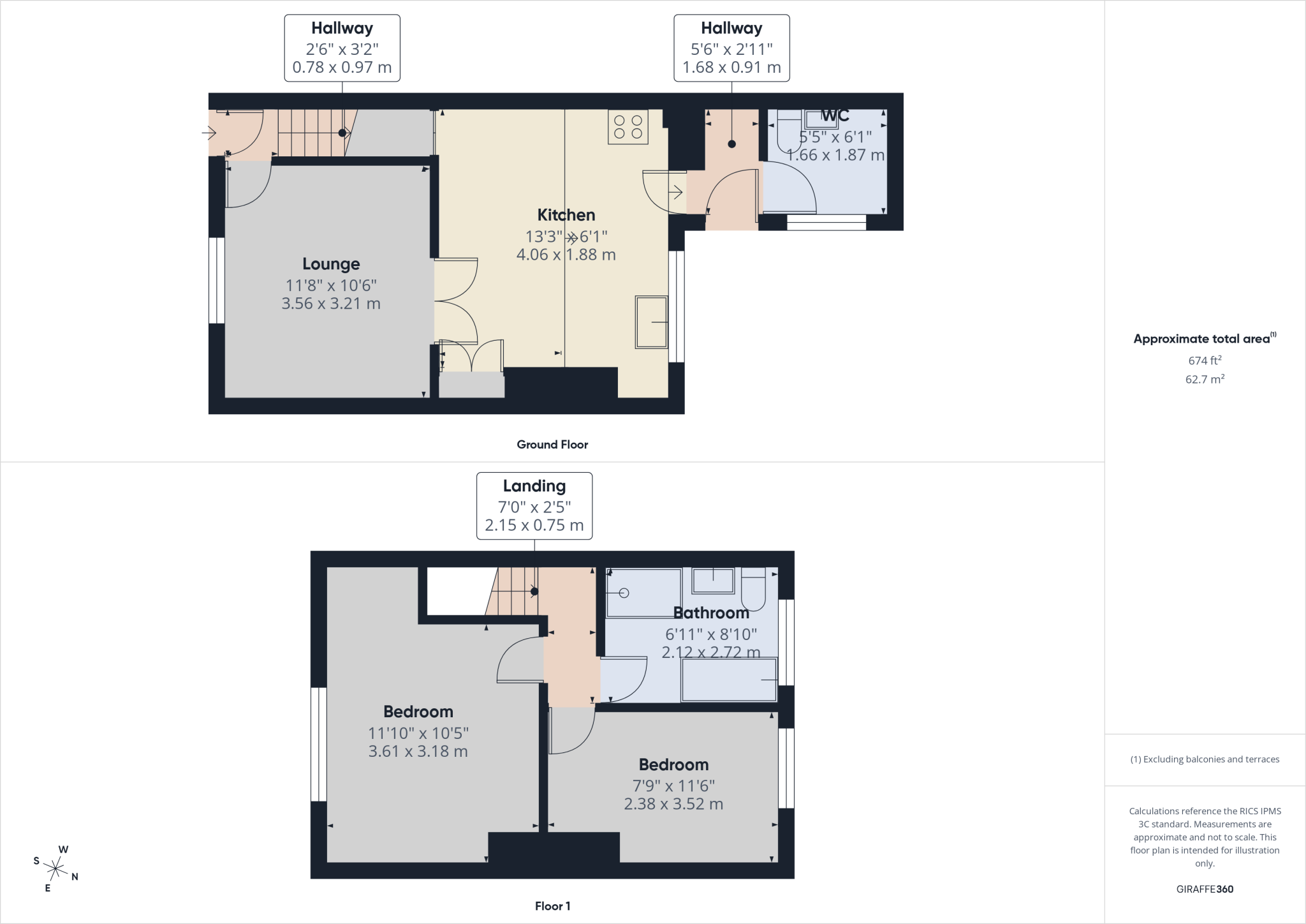 Peter Street, Kimberworth floorplan