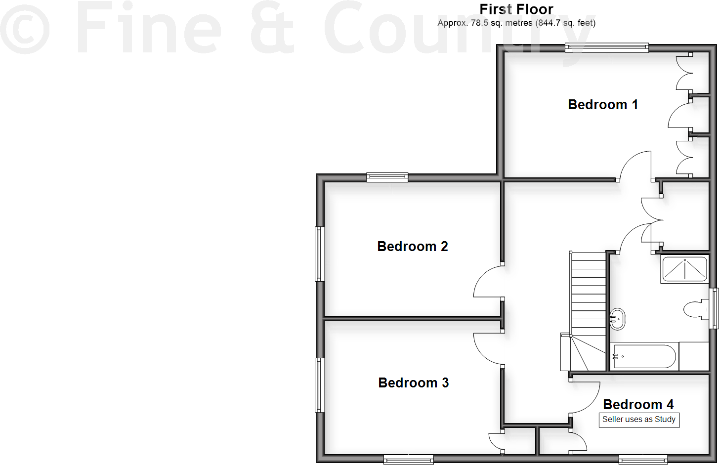 Mersley Downs Road, Downend, Isle of Wight floorplan