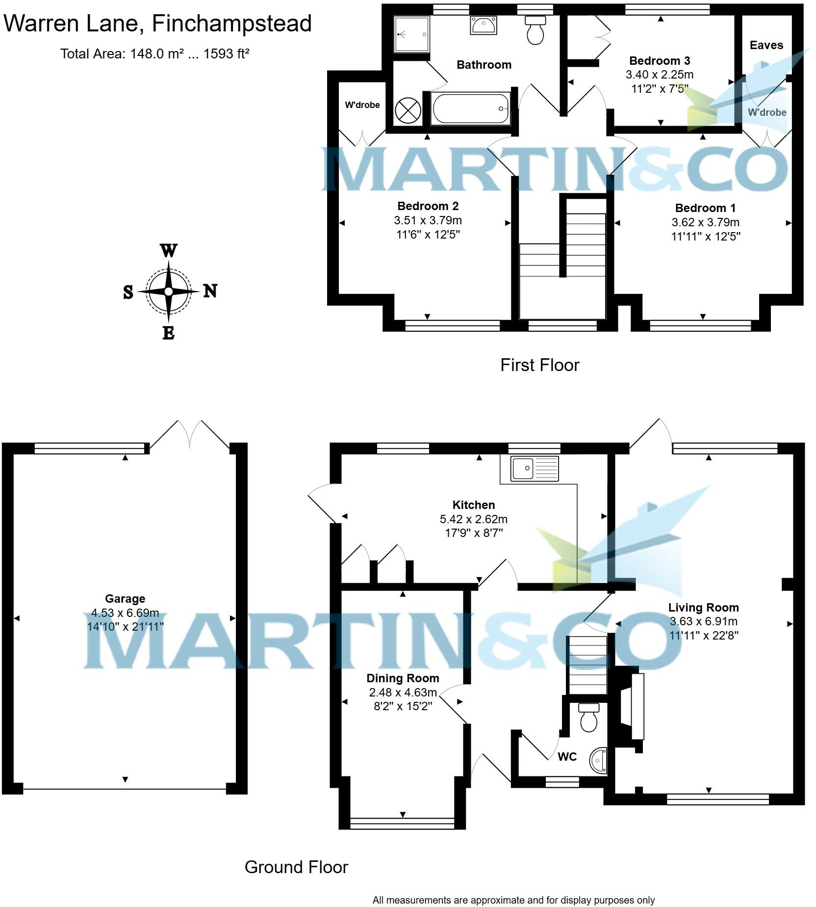 Warren Lane, Finchampstead floorplan