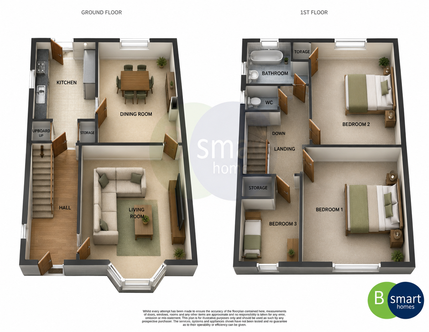 Rookery Road, Swinton floorplan