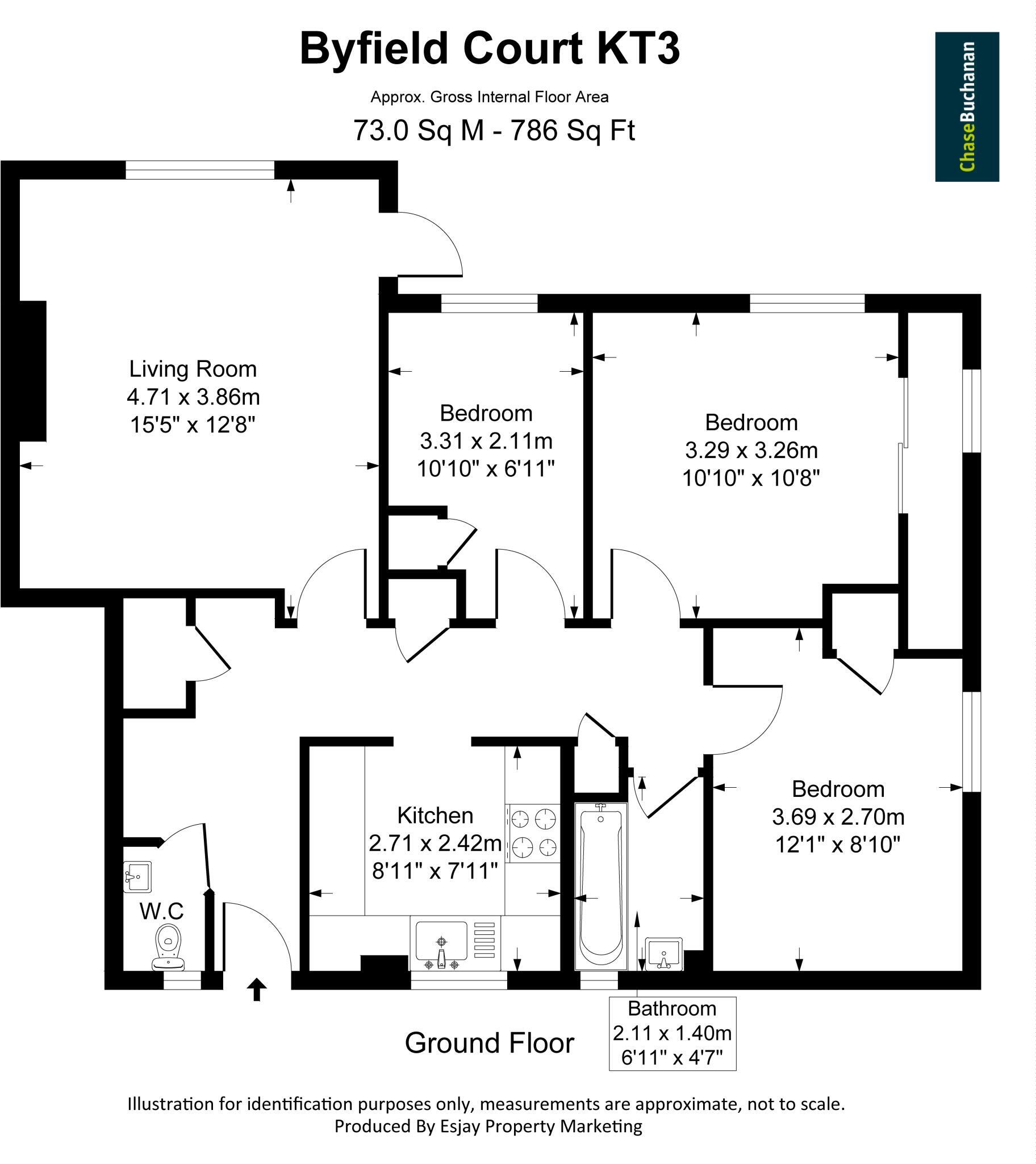 Malden Way, New Malden,  New Malden, KT3 6HA floorplan