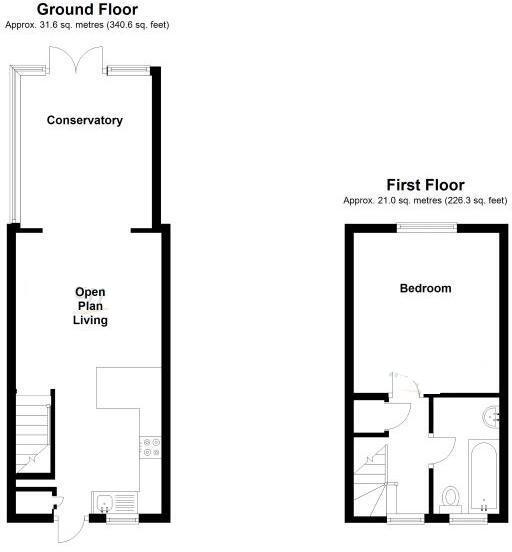 16 Spencer Croft, Ely floorplan