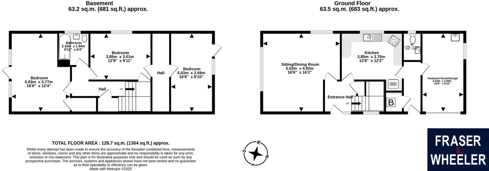 Pinewood Close, Dawlish, EX7 floorplan